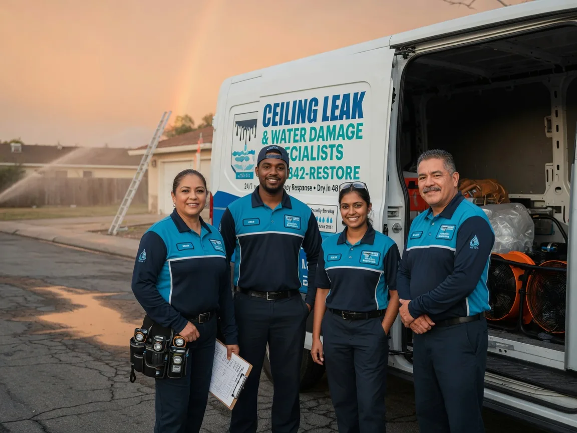 Ceiling Leak Cleanup company in Farmersville, TX